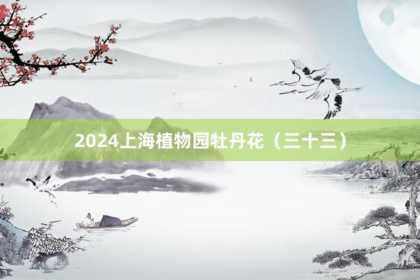 2024上海植物园牡丹花（三十三）